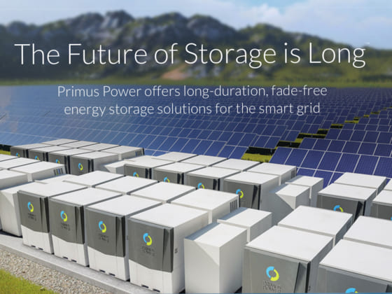 エネルギー貯蔵で次世代の電力の在り方を提案するPrimus Power