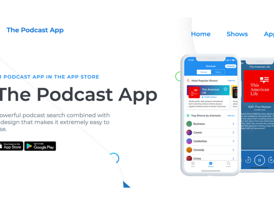 5000万エピソードを聴講できるThe Podcast App
