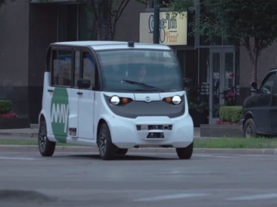 自動運転シャトルバスで交通渋滞の解消を目指すMay Mobility